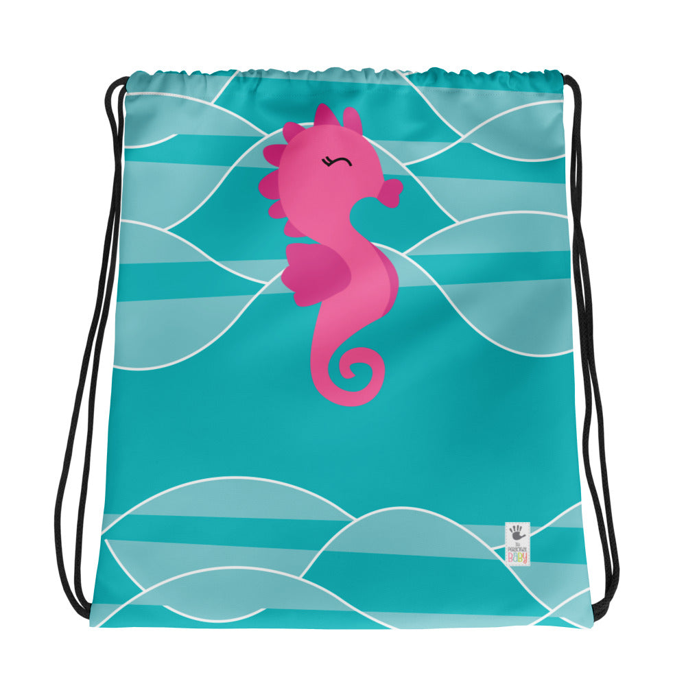 Drawstring Bag_Summer Collection Seahorse