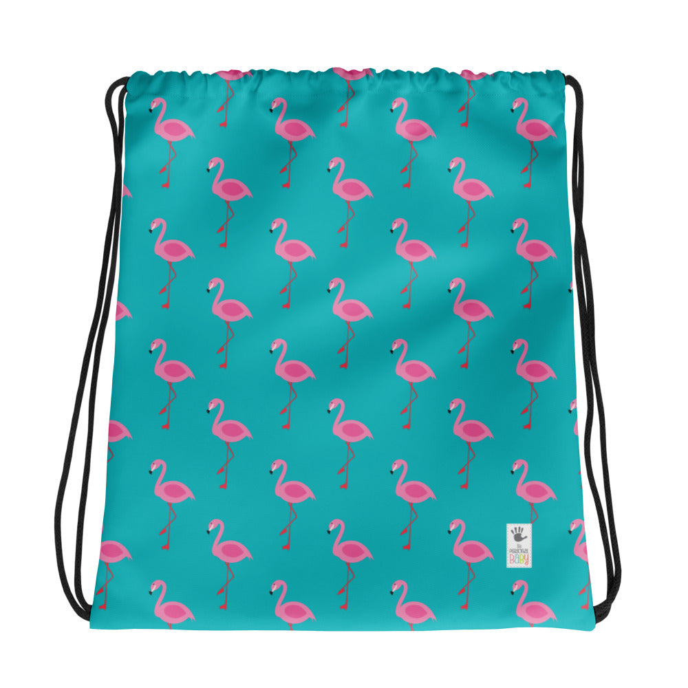 Drawstring Bag_Summer Collection Flamingo