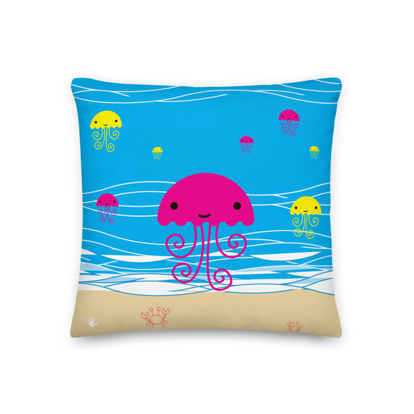 Premium Pillow_Summer Collection Jellyfish