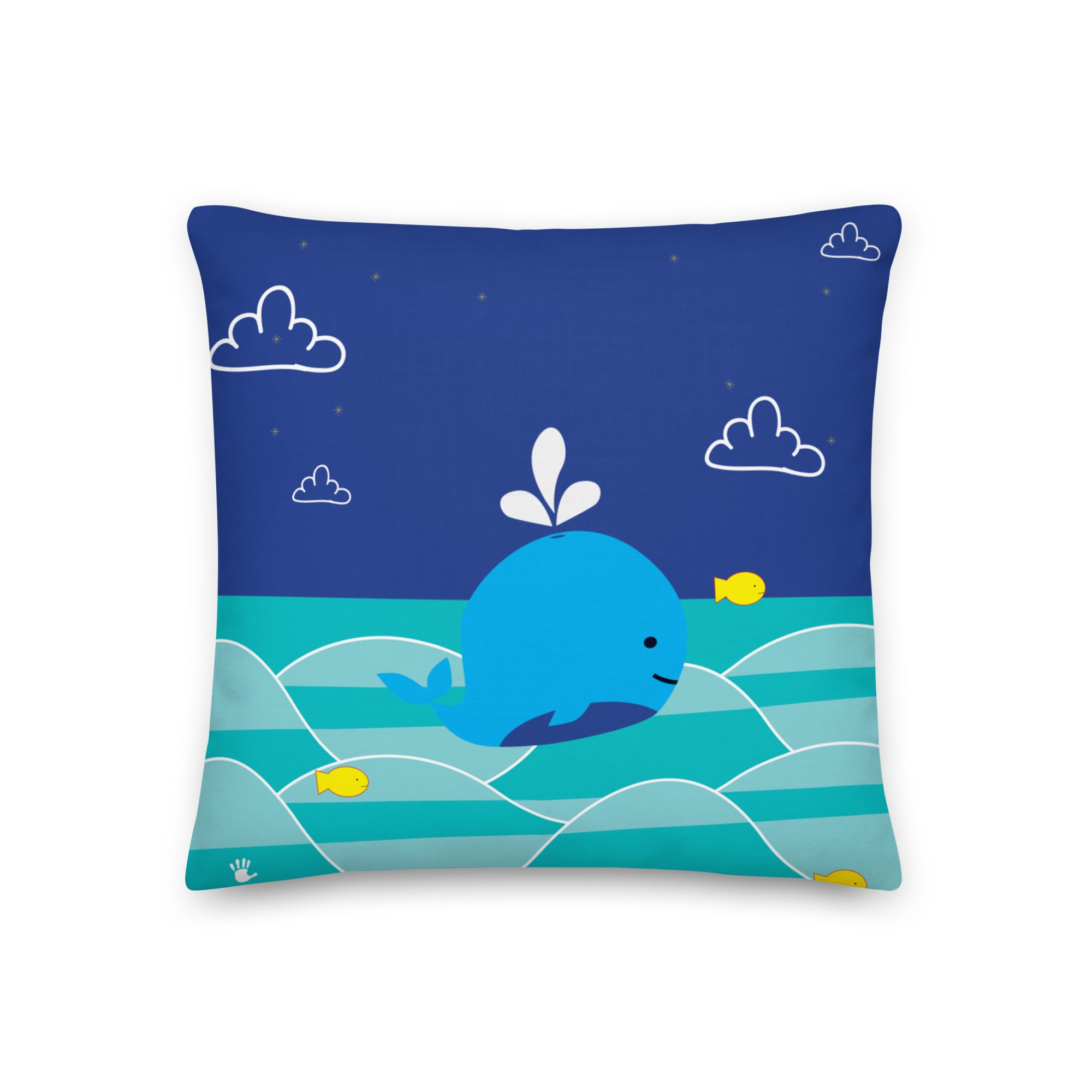 Premium Pillow_Summer Collection Whale