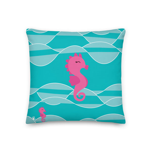 Premium Pillow_Summer Collection Seahorse