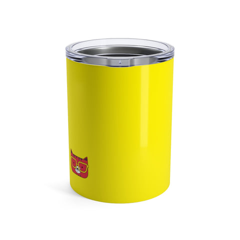 Tumbler Solid Yellow Cool Cat