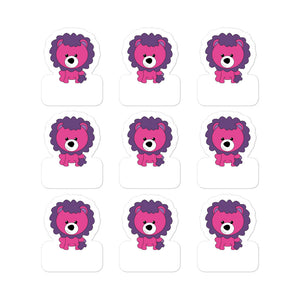 Stickers_Scribbles Lion Lion Purple