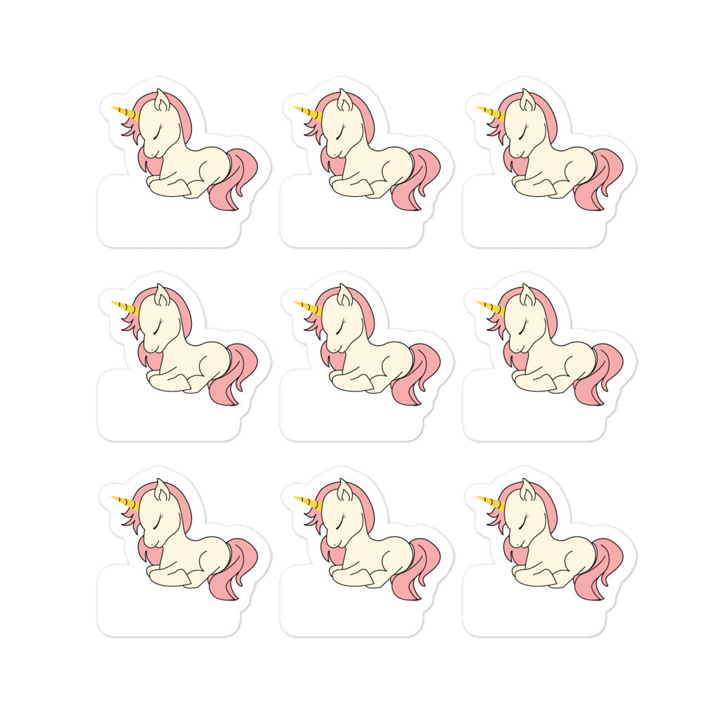Stickers_ Pretty Unicorn Pink
