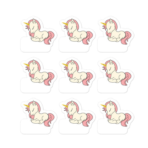Stickers_ Pretty Unicorn Pink