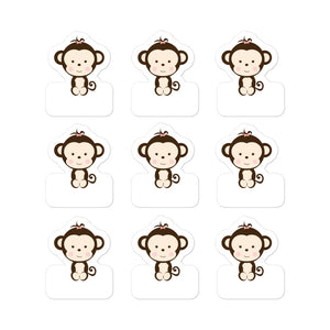 Stickers_Hair Bow Monkey