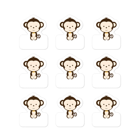 Stickers_Bow Tie Monkey