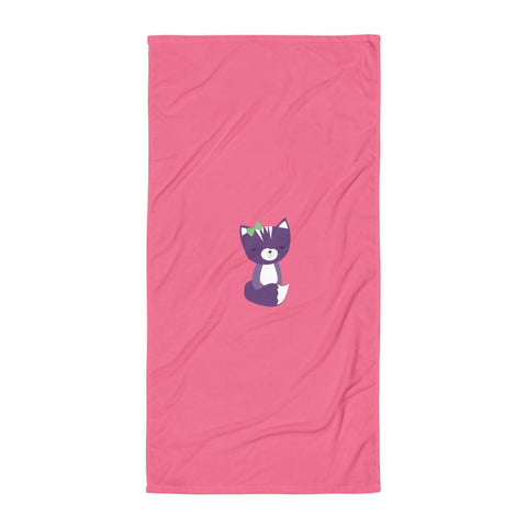 Towel_Solid Pink Smarty Pants