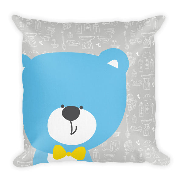 Premium Pillow_Baking Bear Grey