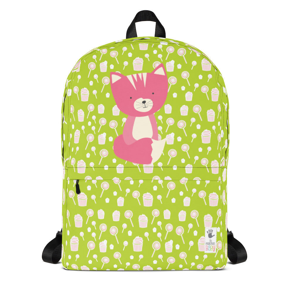 Backpack_Sweetie Smarty Pants Green Pink