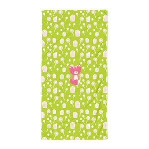 Towel_Sweetie Smarty Pants Green Pink