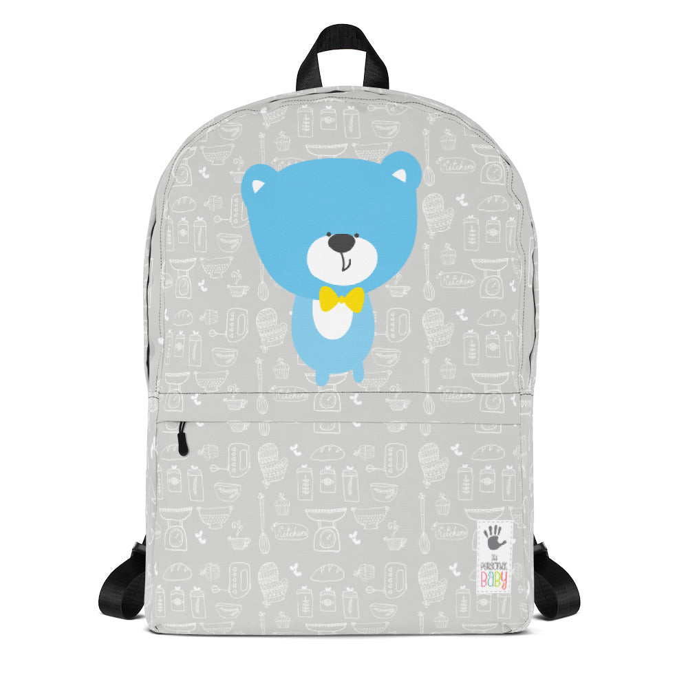 Backpack_Baking Bear Grey