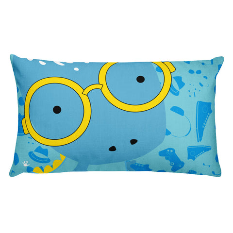Premium Pillow_Alternative Whinno Dino Blue