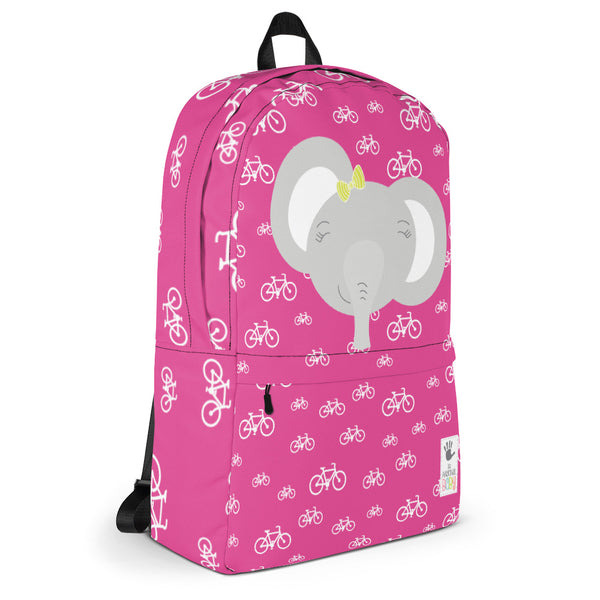 Backpack_My Bike Elephant Pink