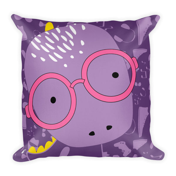Premium Pillow_Alternative Whinno Dino Purple