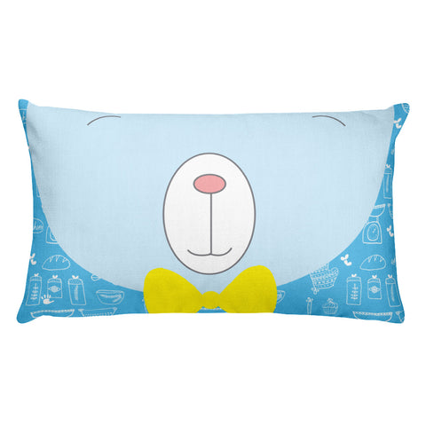 Premium Pillow_Baking Bear Blue
