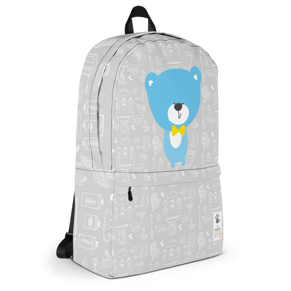 Backpack_Baking Bear Grey