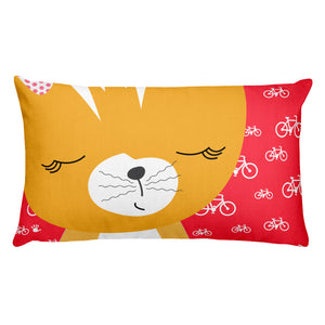Premium Pillow_My Bike Smarty Pants Red