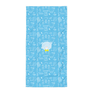 Towel_Baking Bear Blue