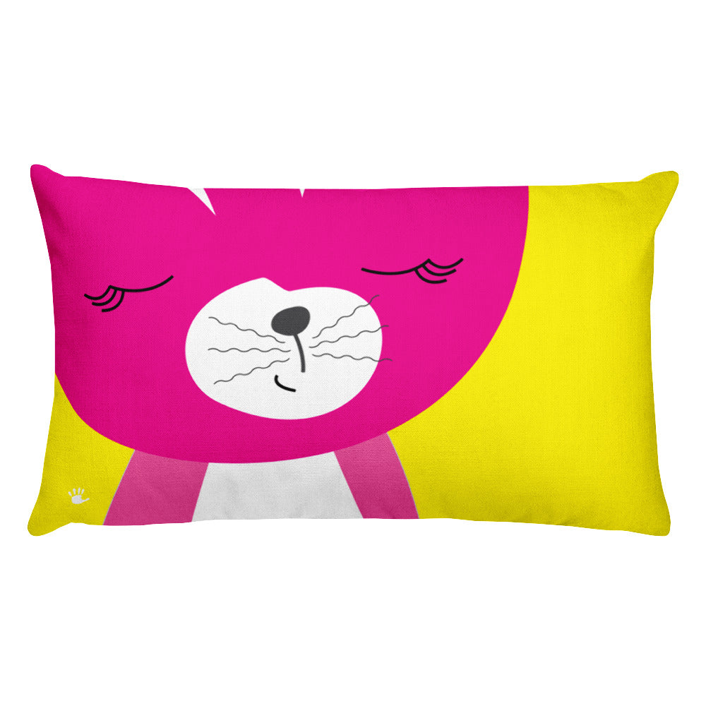 Premium Pillow_Solid Yellow Smarty Pants