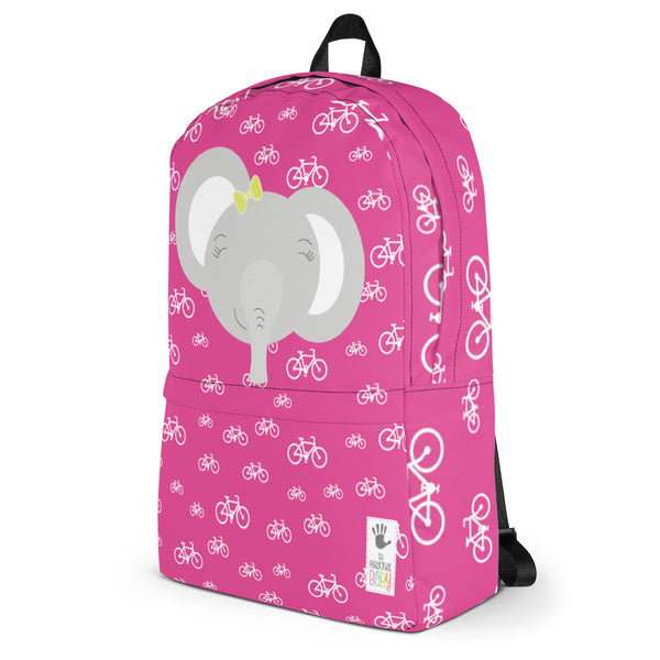 Backpack_My Bike Elephant Pink