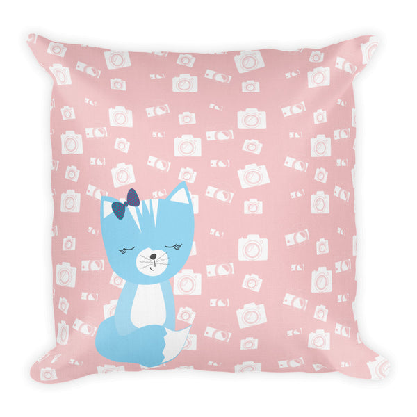 Premium Pillow_Say Cheese Smarty Pants Pink