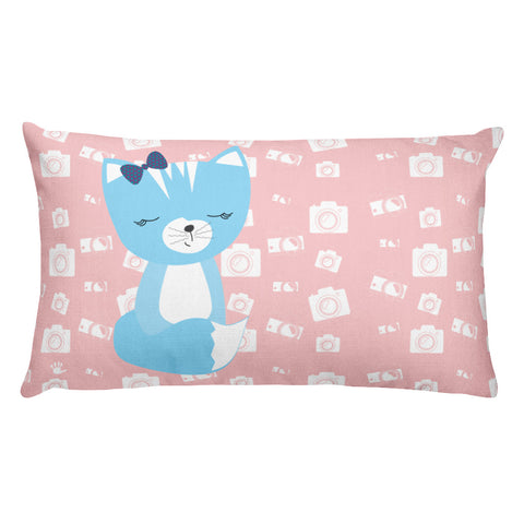 Premium Pillow_Say Cheese Smarty Pants Pink