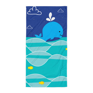 Towel_Summer Collection Whale